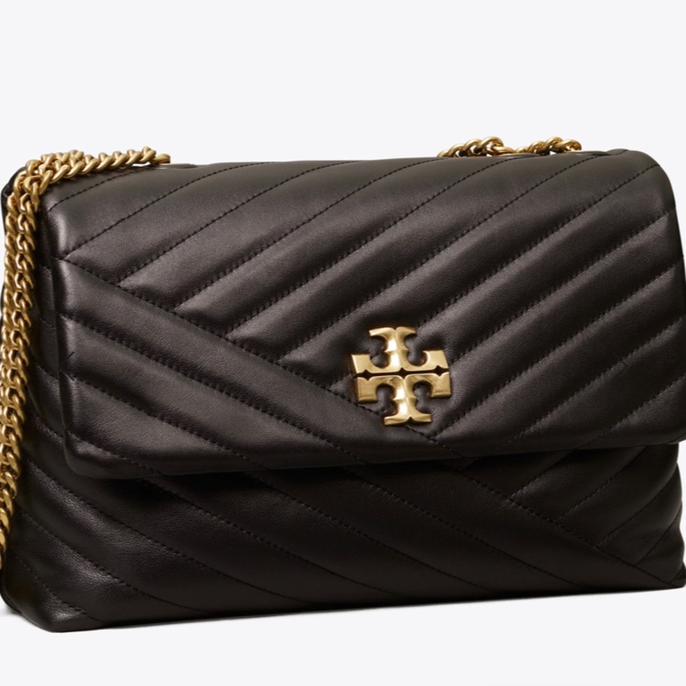 KIRA CHEVRON CONVERTIBLE SHOULDER BAG